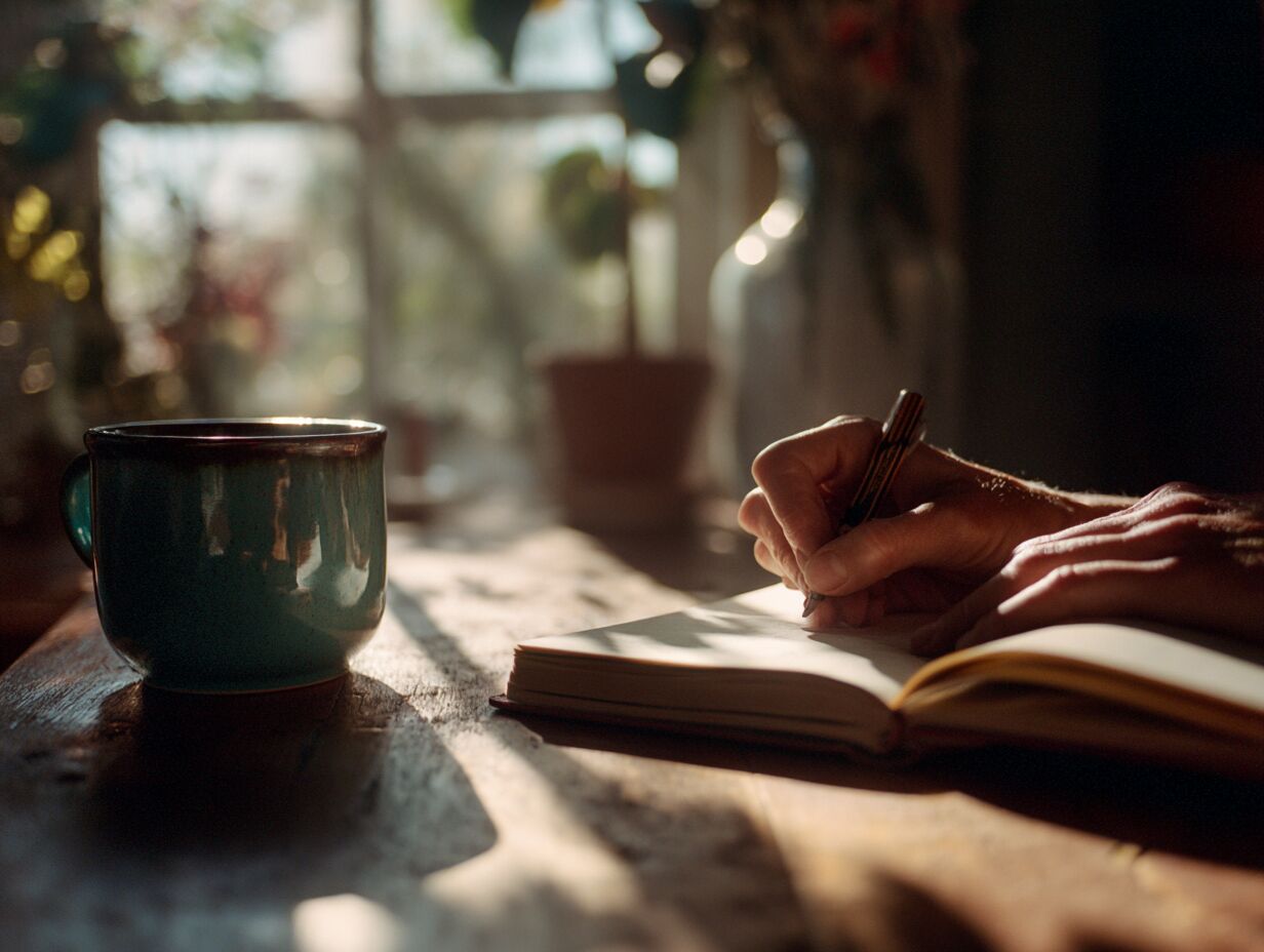 Reflectie en journaling in burn-out herstel