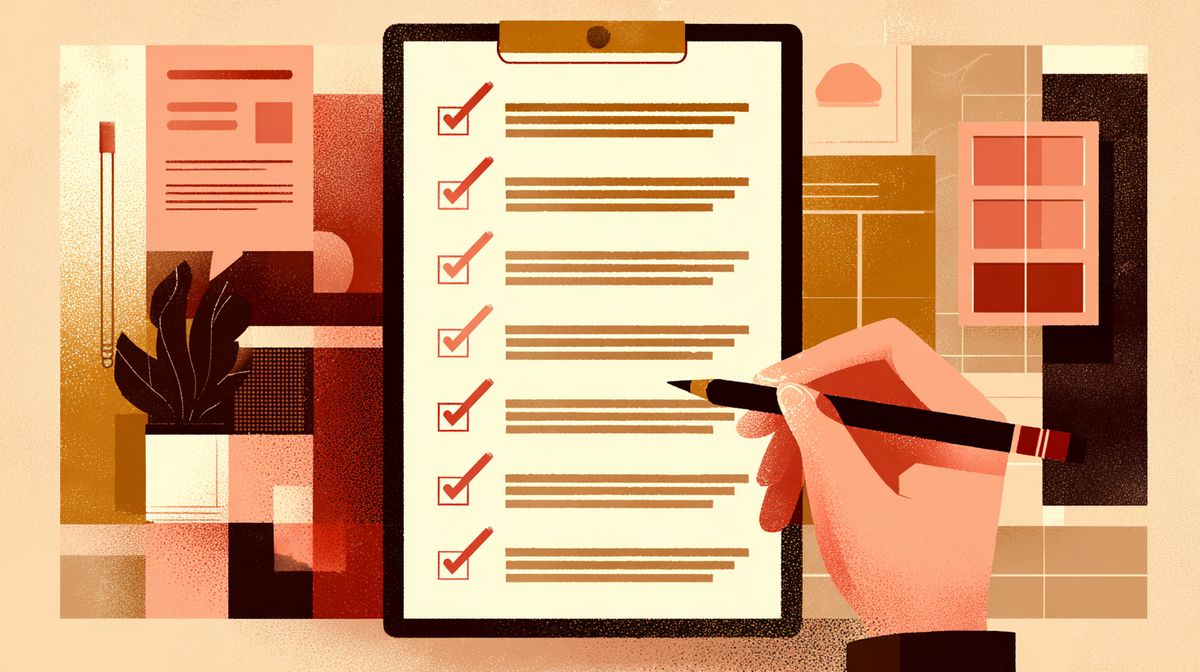 Checklist met essentiële onderdelen van een coachcontract