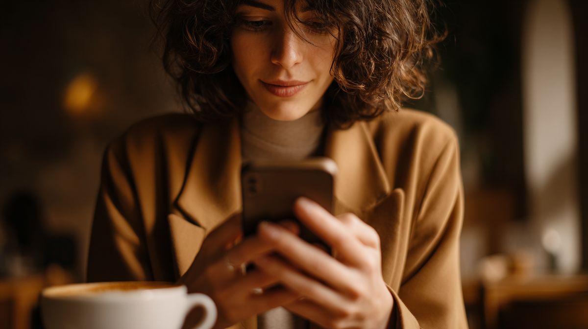 Potentiële coaching klant ontdekt een coach online via social media