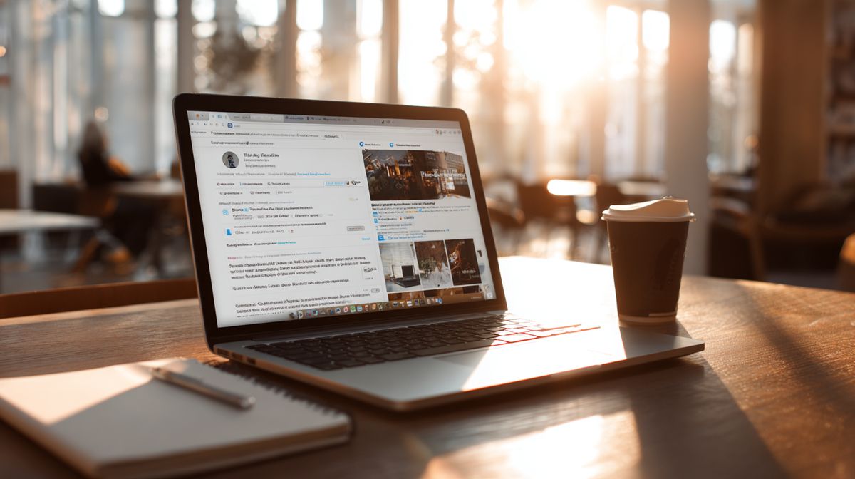 LinkedIn profiel van coach geoptimaliseerd voor klantwerving