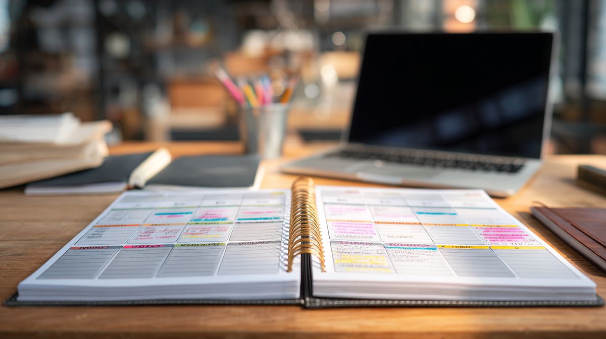 Weekplanning voor structurele klantwerving als coach