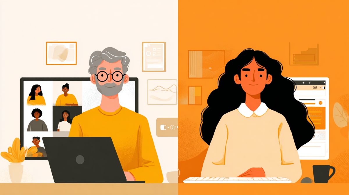 Vergelijking tussen fysieke en online coaching sessies