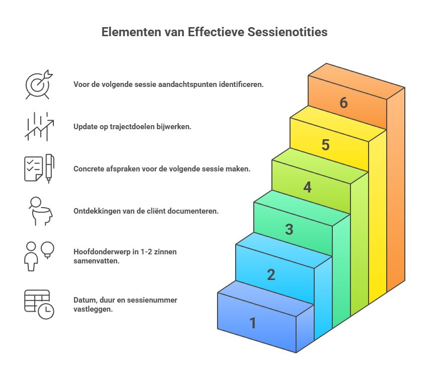 Template sessienotities coach