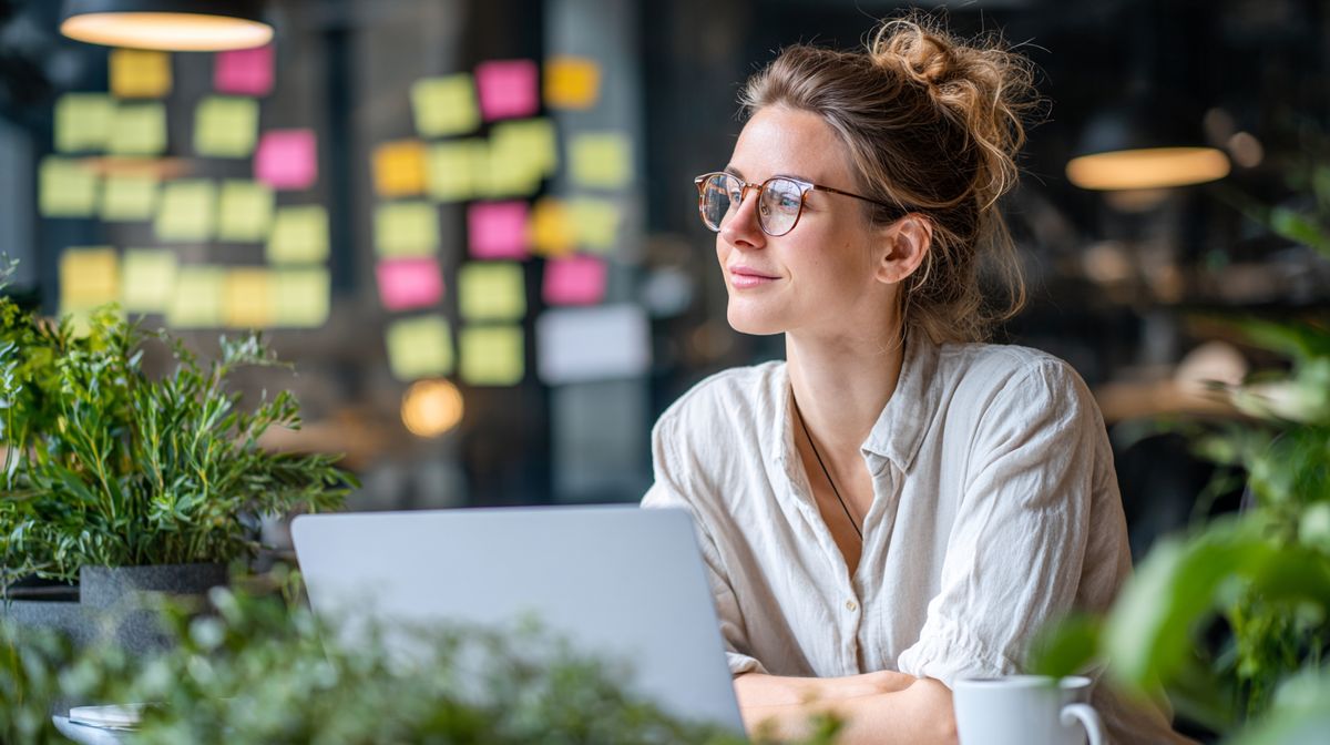 Coach die zich voorbereidt op de toekomst van coaching